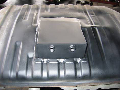 14. Completed tank